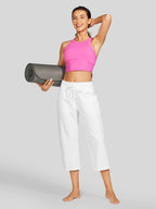 Women's Loose Yoga Capri Pants