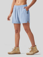 Women's Mid-Rise Running Shorts 5 Inch