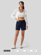 Women's Mid-Rise Running Shorts 5 Inch