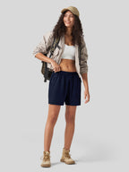Women's Mid-Rise Running Shorts 5 Inch