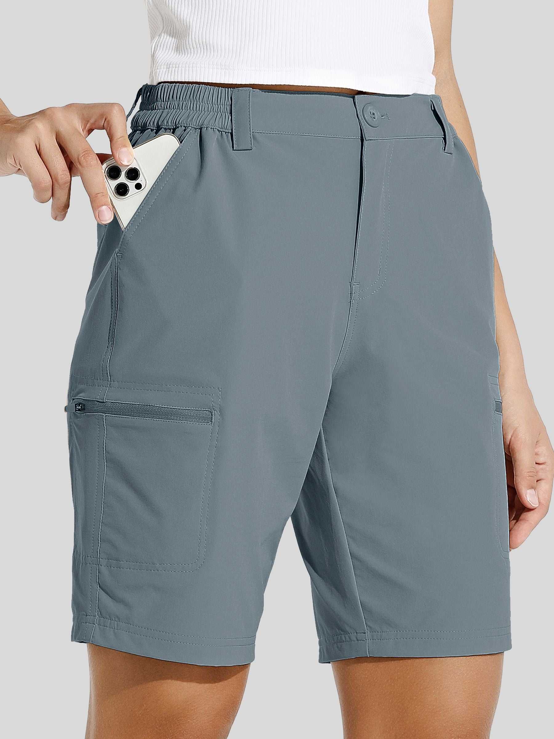 Women's Outdoor Cargo Shorts 10 Inseam