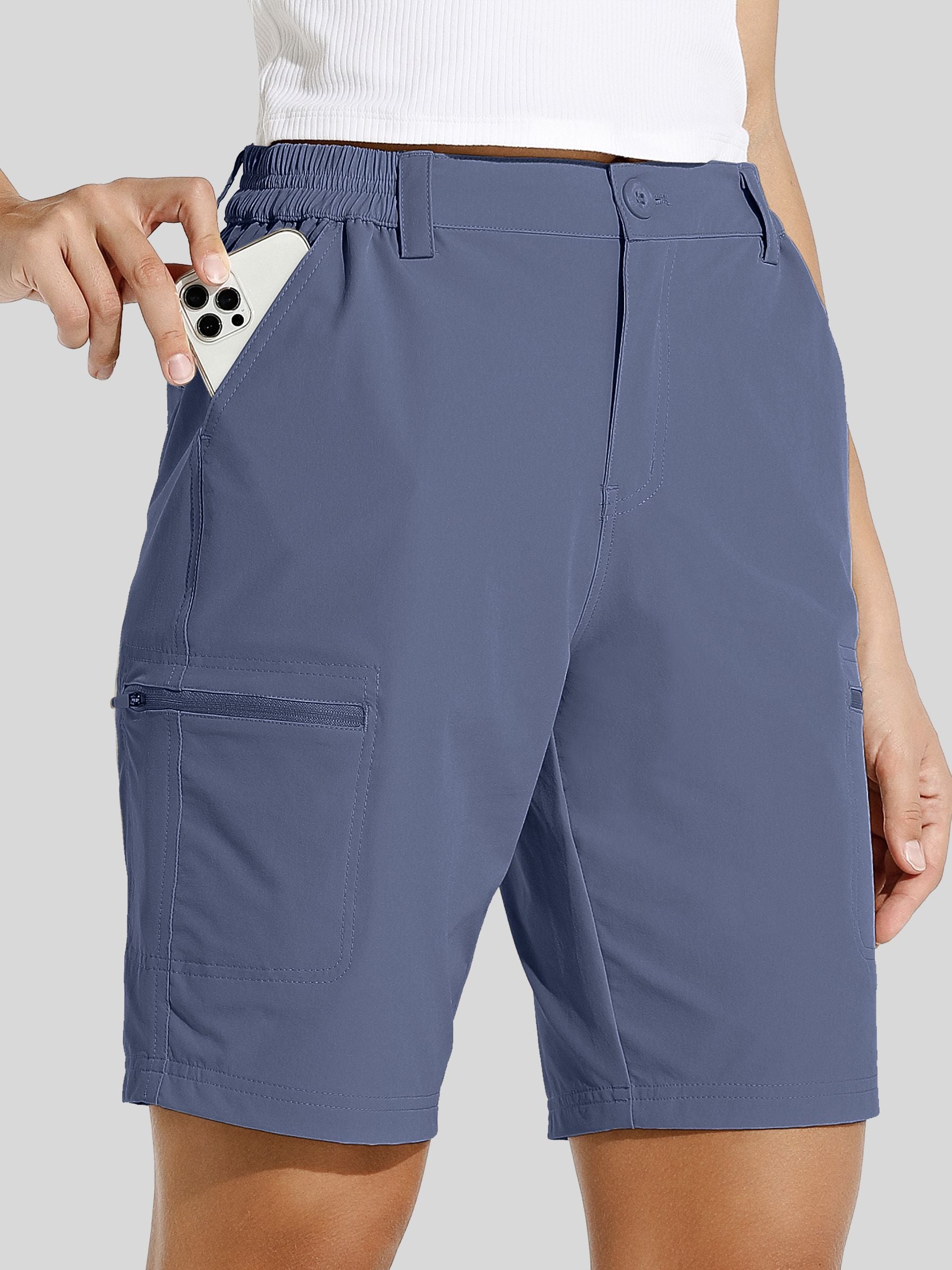 Women's Outdoor Cargo Shorts 10 Inseam
