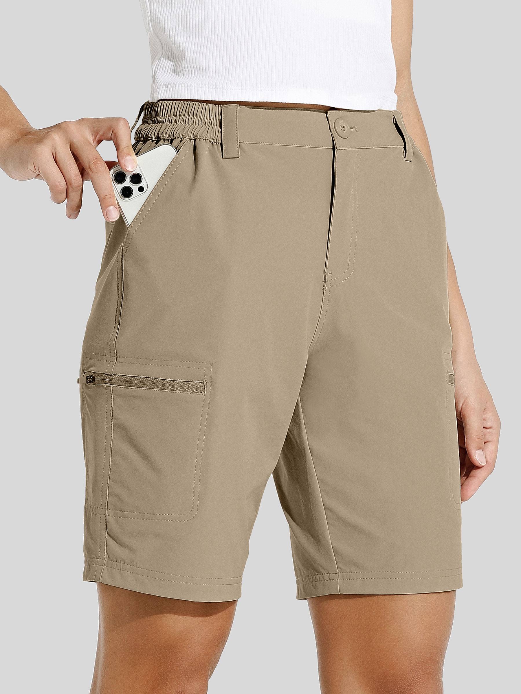 Women's Outdoor Cargo Shorts 10 Inseam