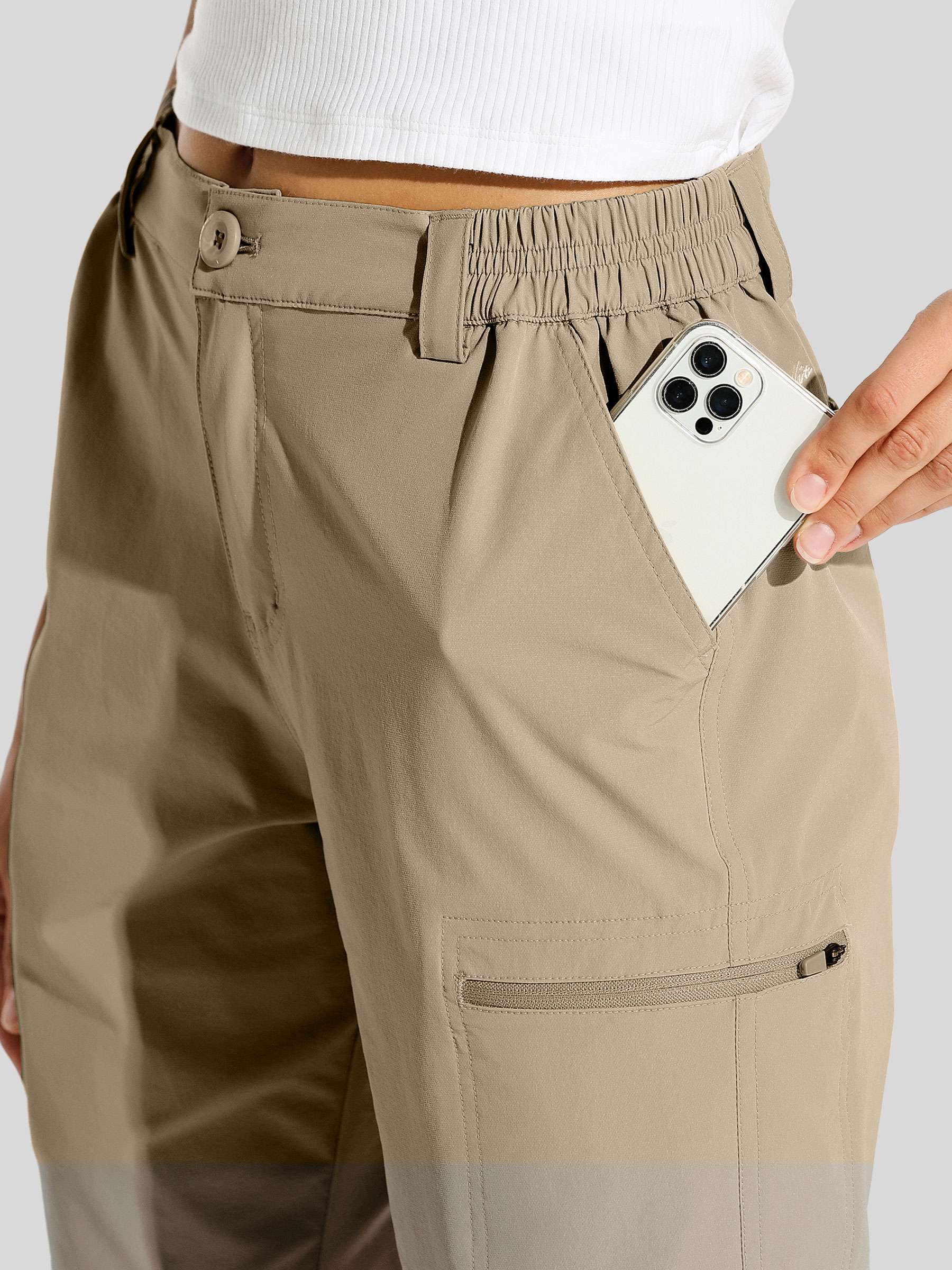 Women's Outdoor Cargo Shorts 10 Inseam