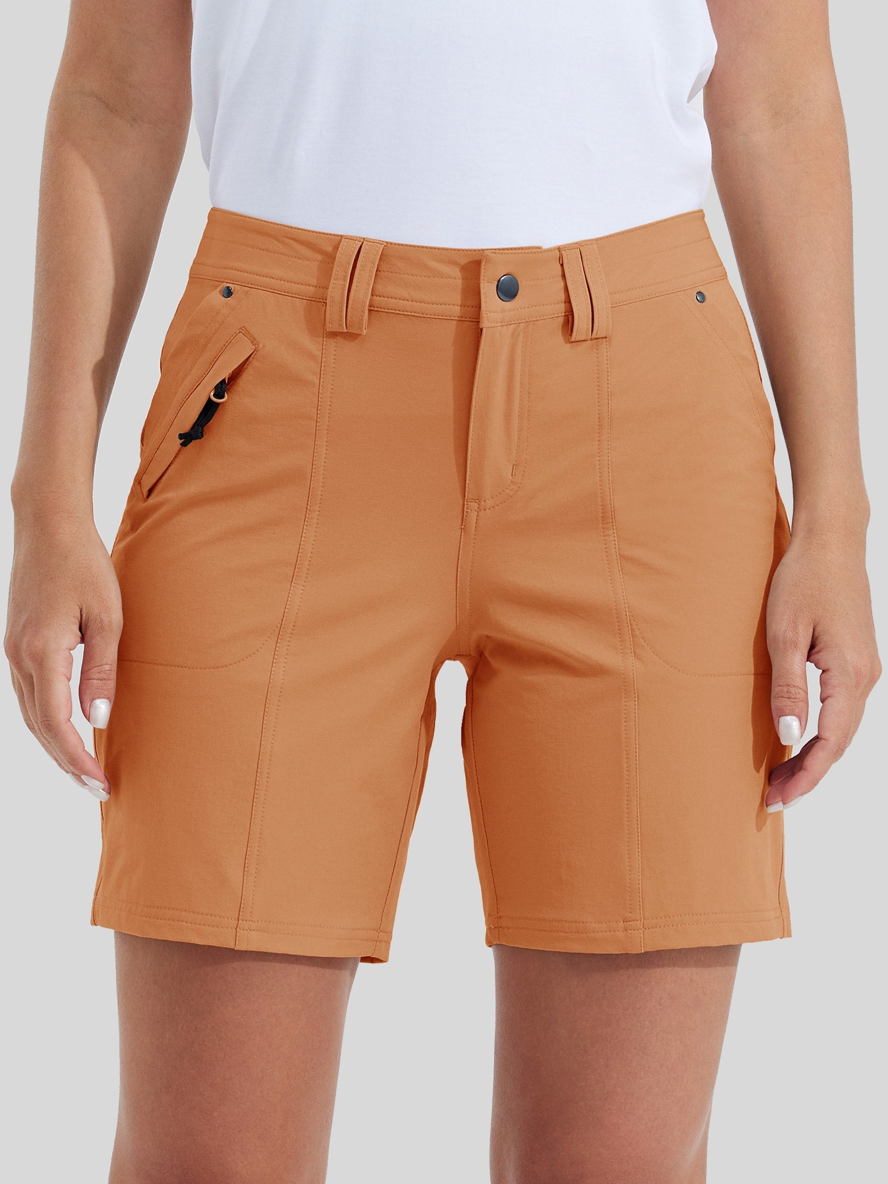 Women's Outdoor Golf Shorts Water-Resistant 7 Inch