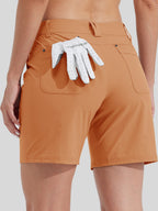 Women's Outdoor Golf Shorts Water-Resistant 7 Inch