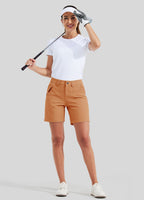 Women's Outdoor Golf Shorts Water-Resistant 7 Inch