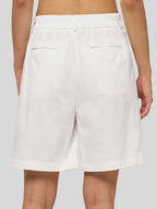 Women's Cotton Linen Bermuda Shorts
