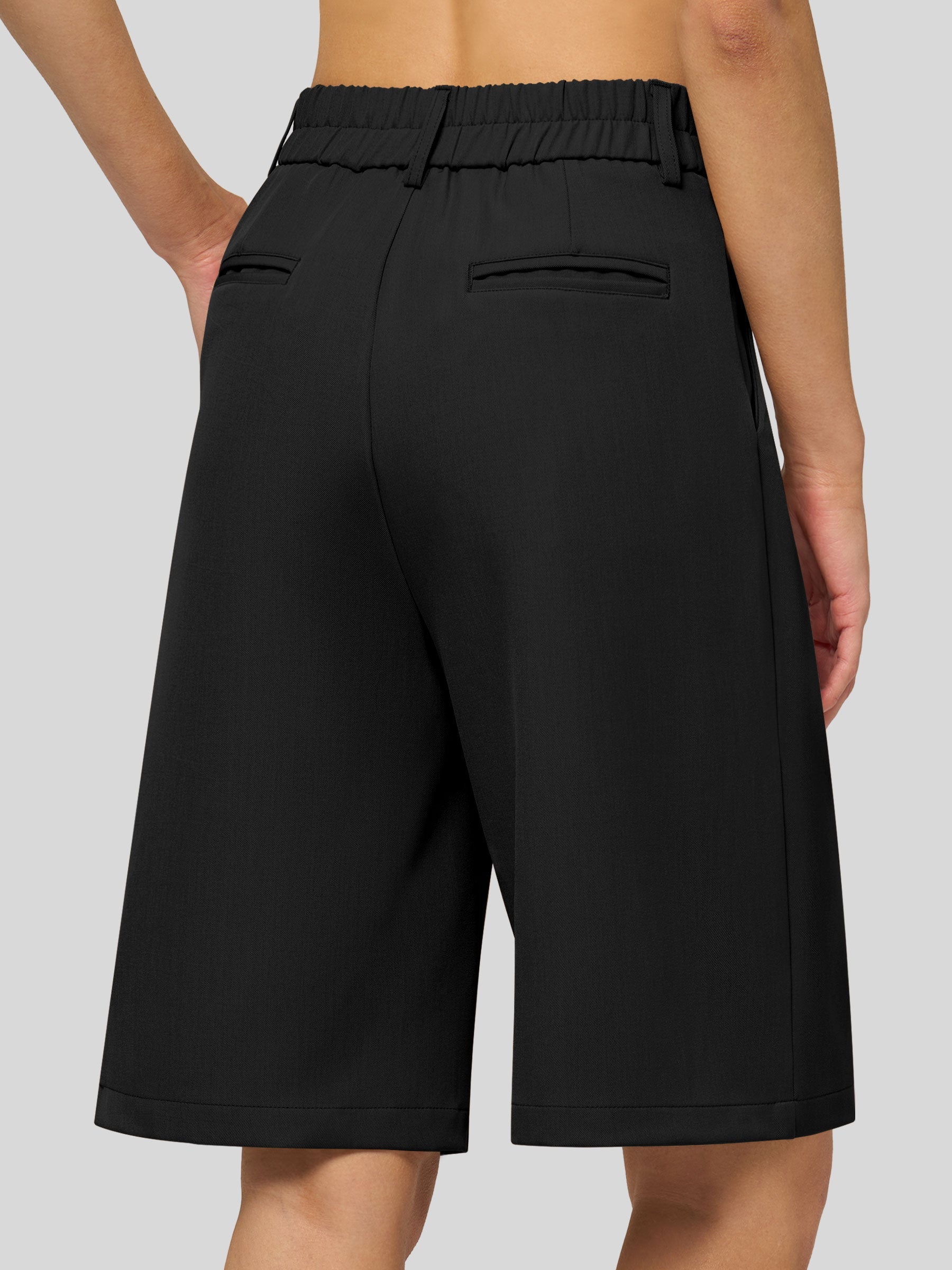Women's Pleated Work Shorts