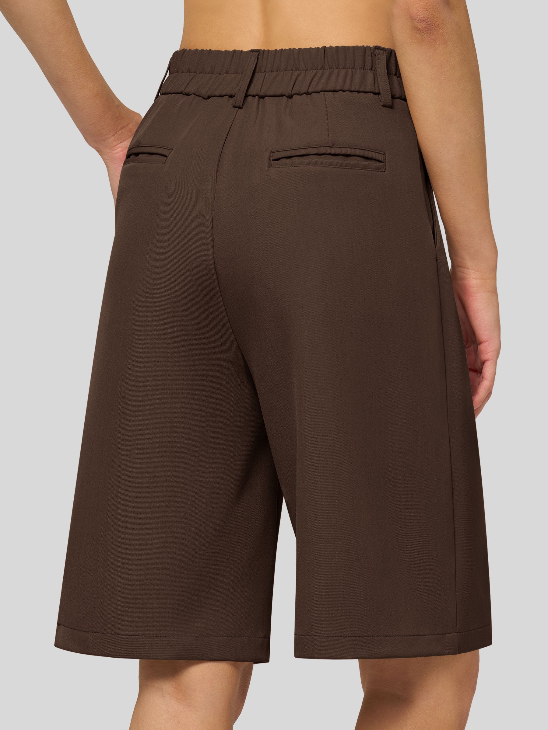 Women's Pleated Work Shorts