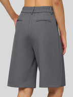Women's Pleated Work Shorts