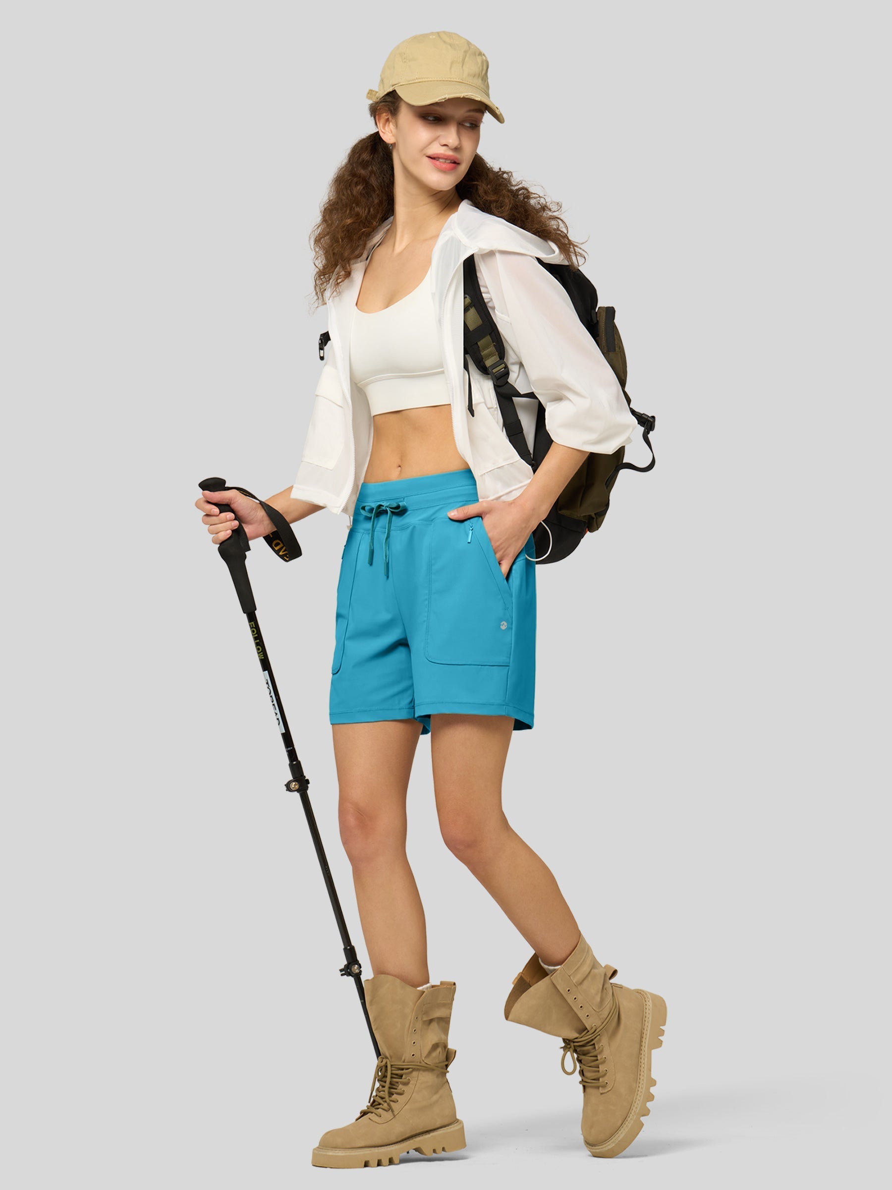 Women's Quick-Dry Workout Shorts