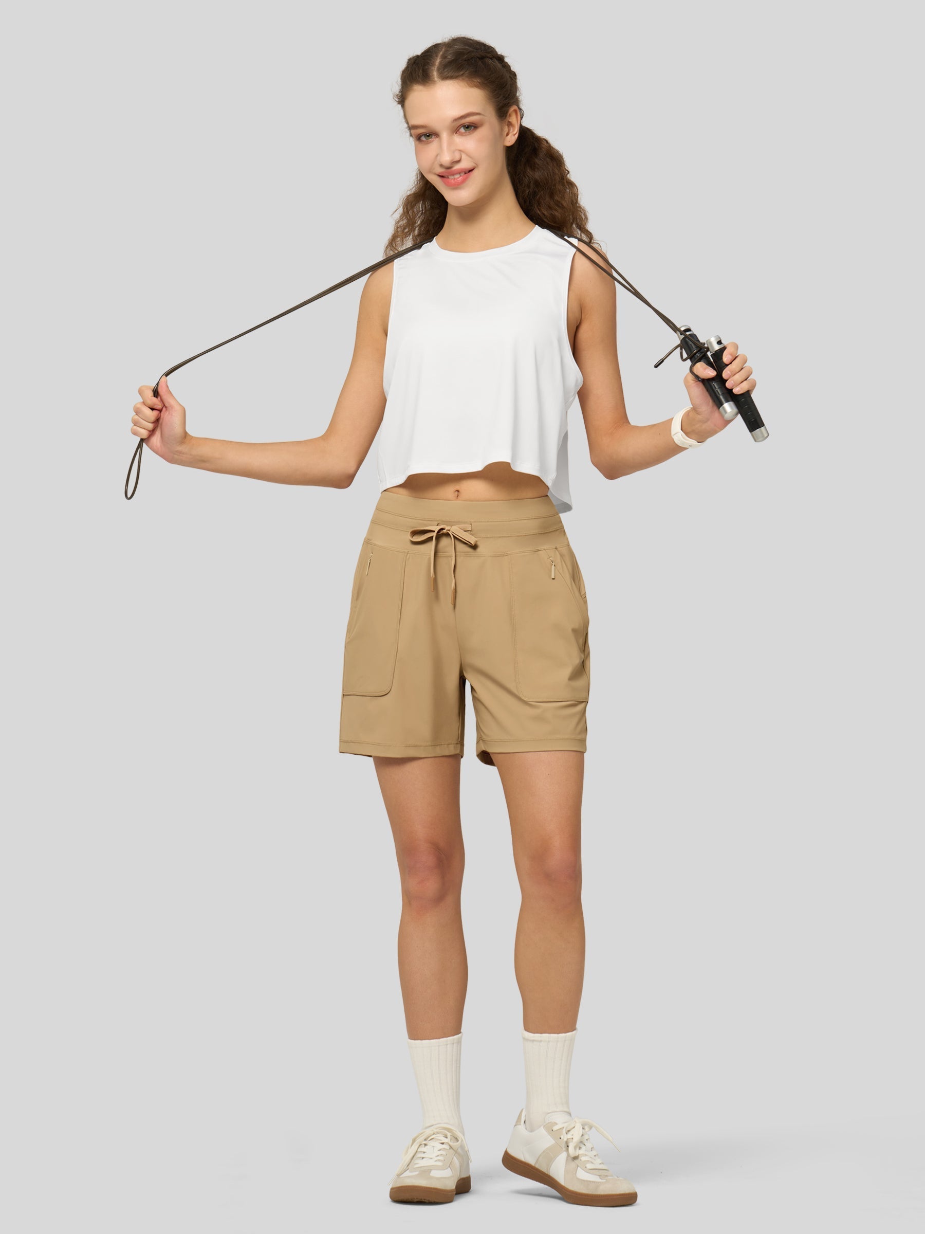 Women's Quick-Dry Workout Shorts