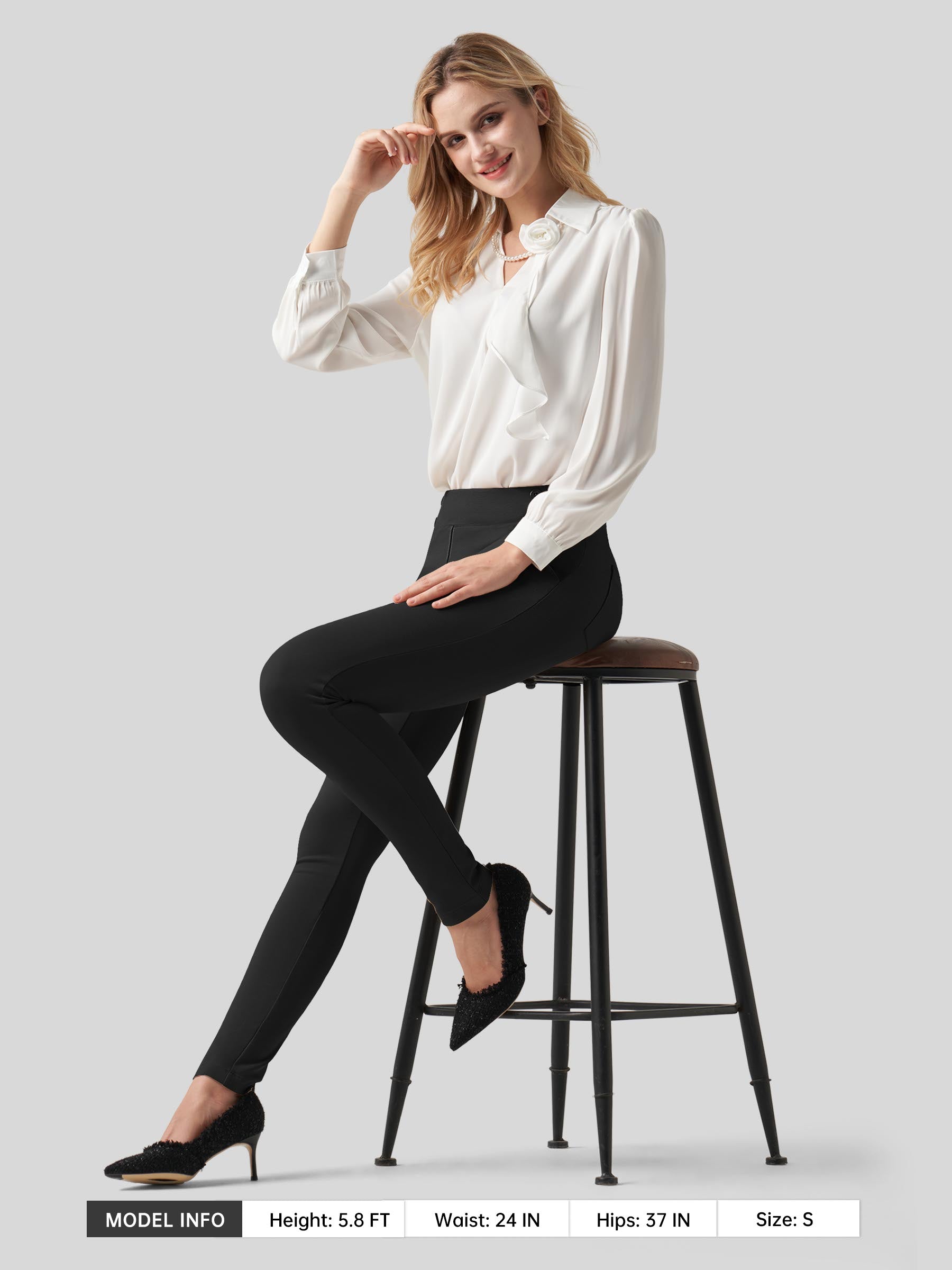 Women's Skinny Work Slacks