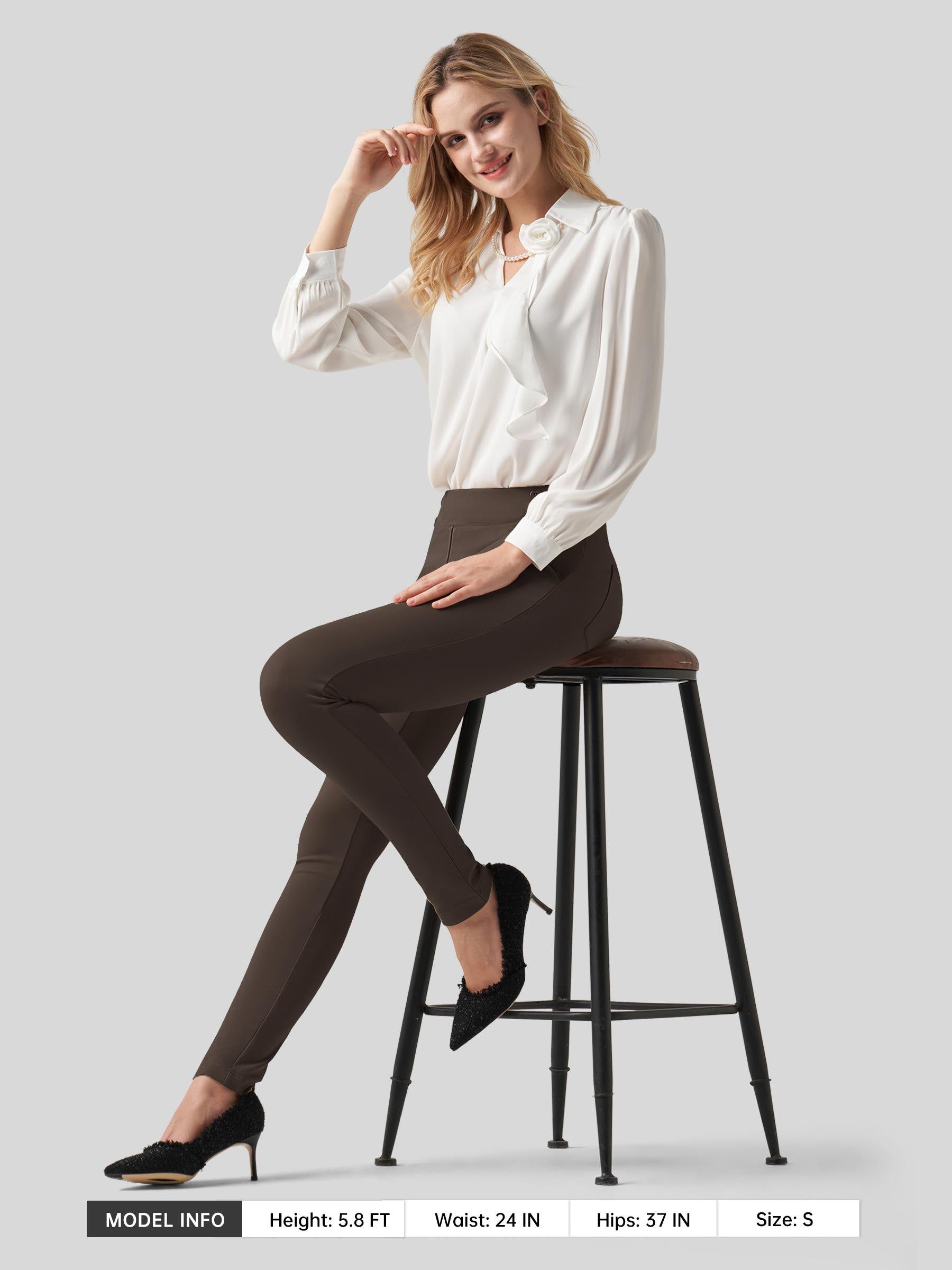 Women's Skinny Work Slacks