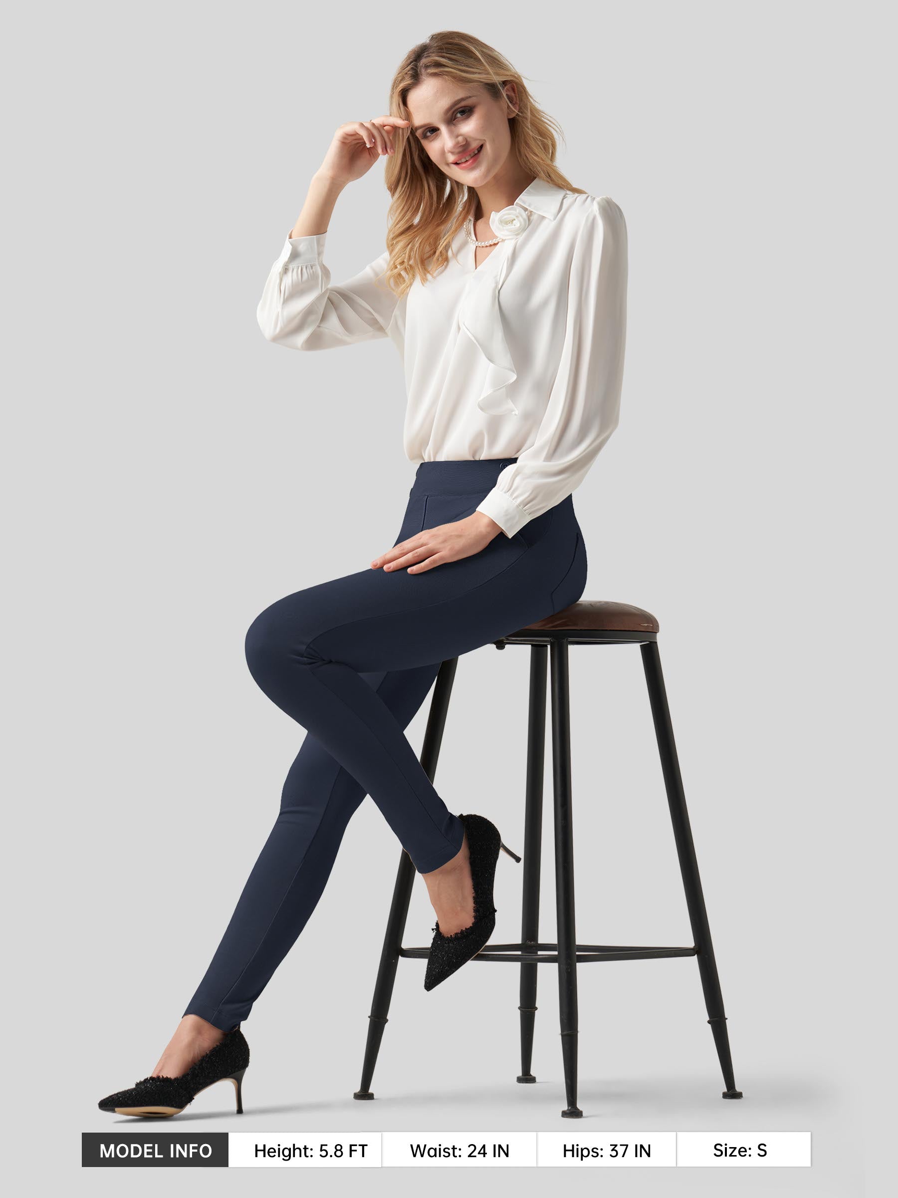 Women's Skinny Work Slacks
