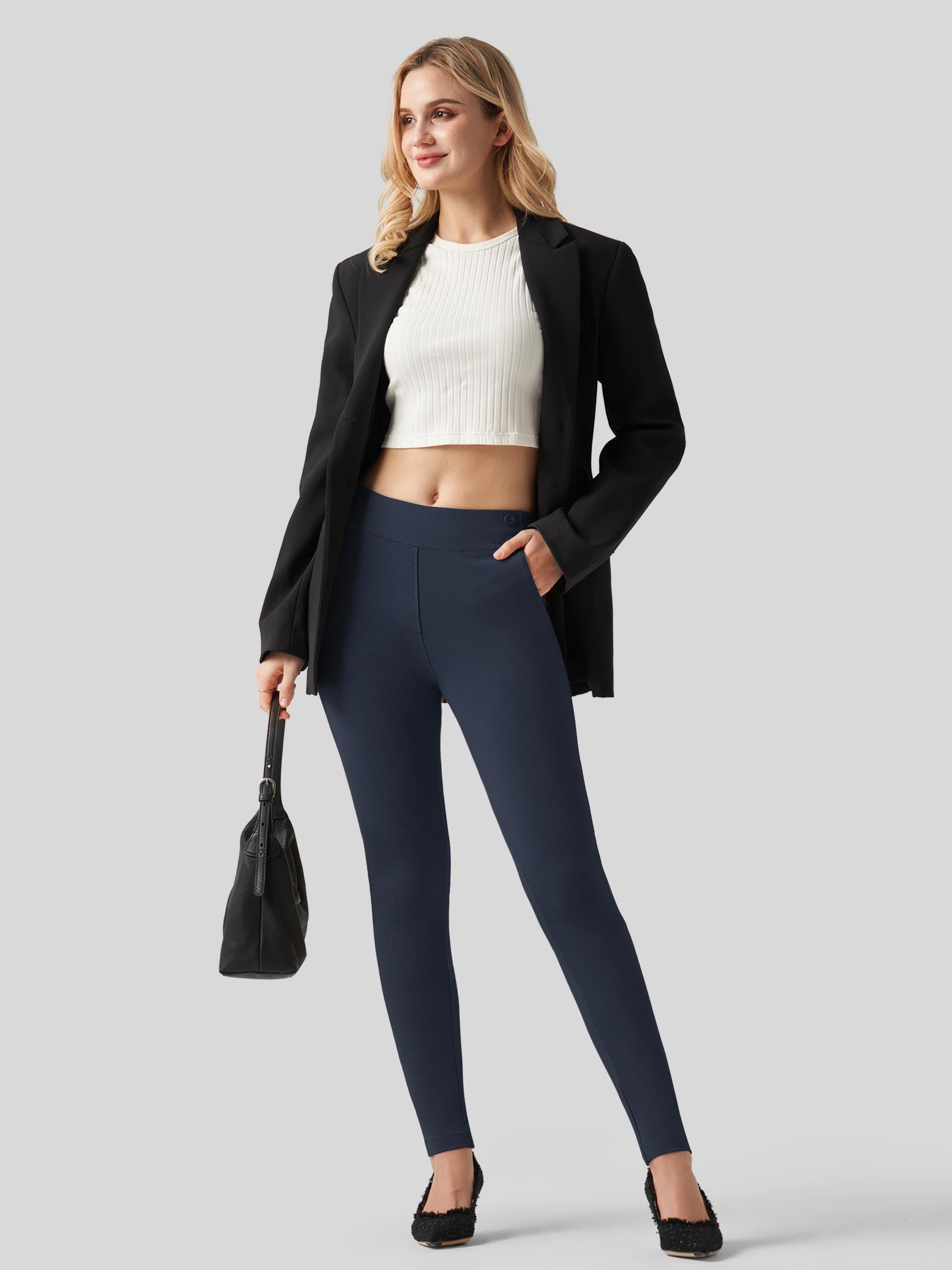 Women's Skinny Work Slacks
