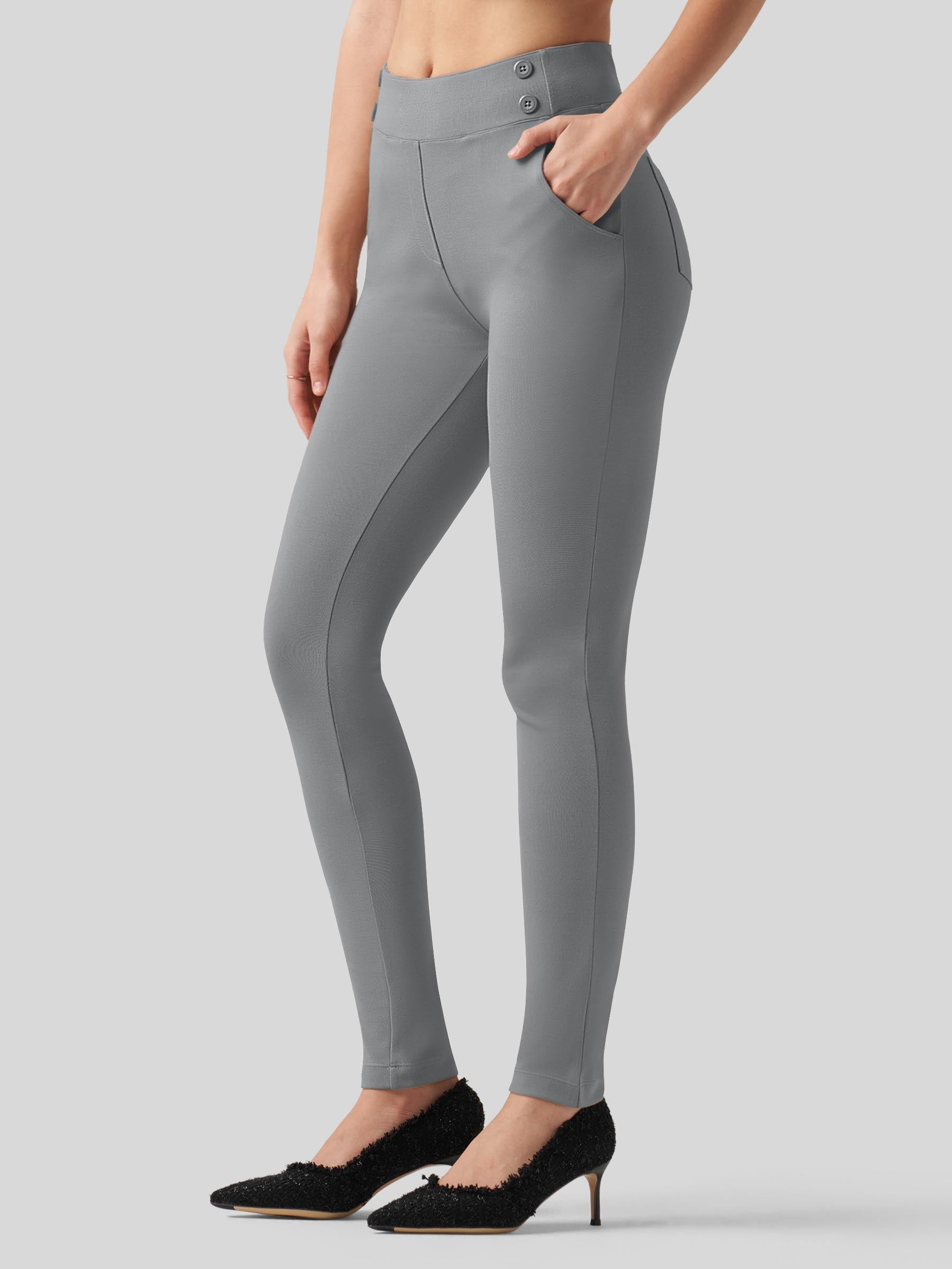 Women's Skinny Work Slacks