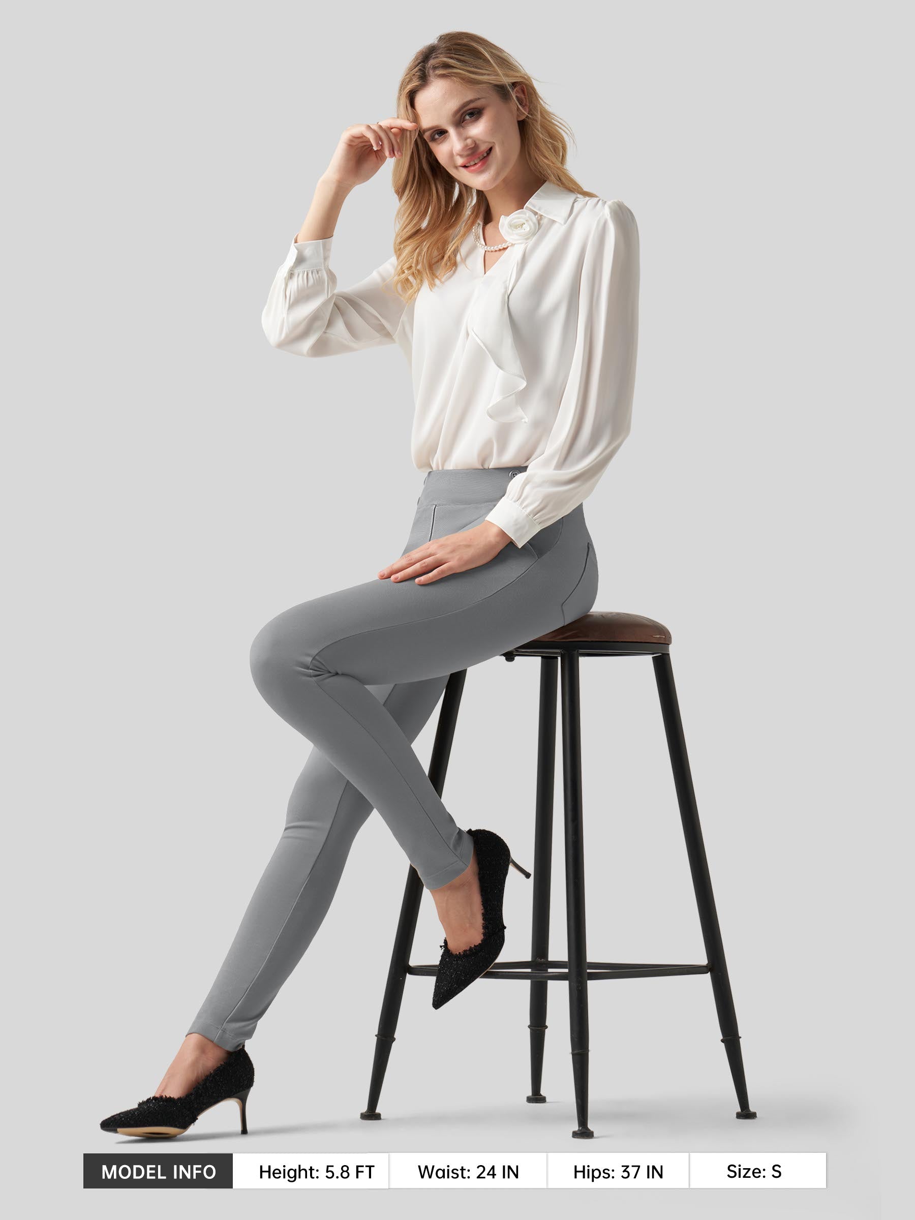 Women's Skinny Work Slacks
