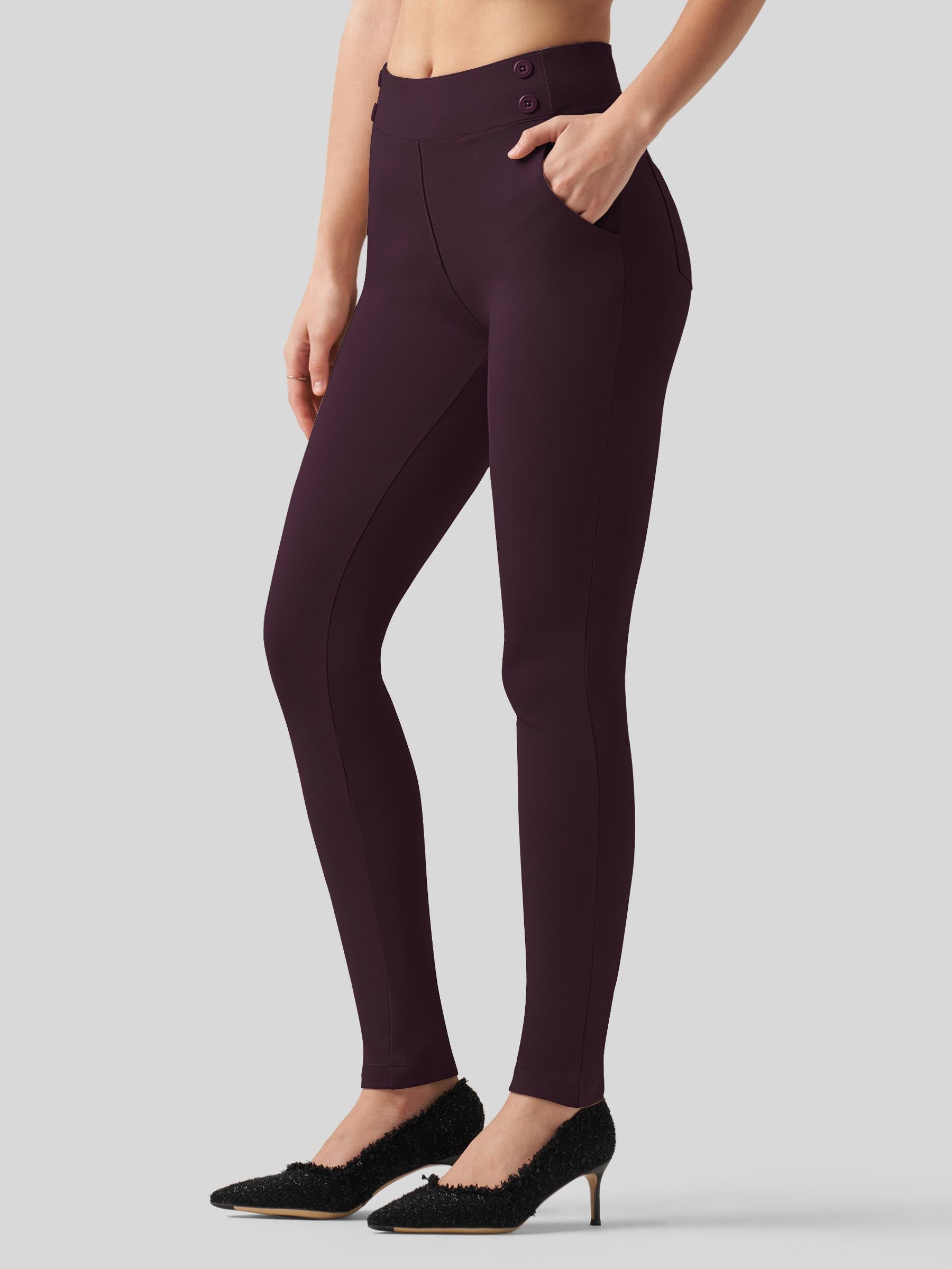 Women's Skinny Work Slacks