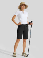 Women's Slim Leg Golf Shorts 10 Inch