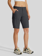 Women's Slim Leg Golf Shorts 10 Inch