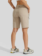 Women's Slim Leg Golf Shorts 10 Inch