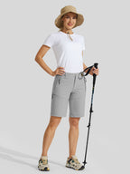 Women's Slim Leg Golf Shorts 10 Inch