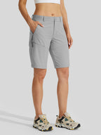 Women's Slim Leg Golf Shorts 10 Inch