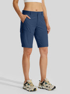 Women's Slim Leg Golf Shorts 10 Inch