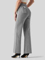 Women's Smooth Wide Leg Yoga Dress Pants