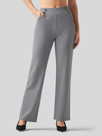 Women's Smooth Wide Leg Yoga Dress Pants