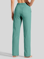 Women's Straight-Leg Cotton Sweatpants