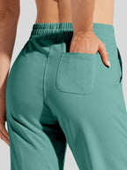Women's Straight-Leg Cotton Sweatpants