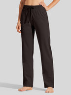 Women's Straight-Leg Cotton Sweatpants