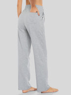 Women's Straight-Leg Cotton Sweatpants