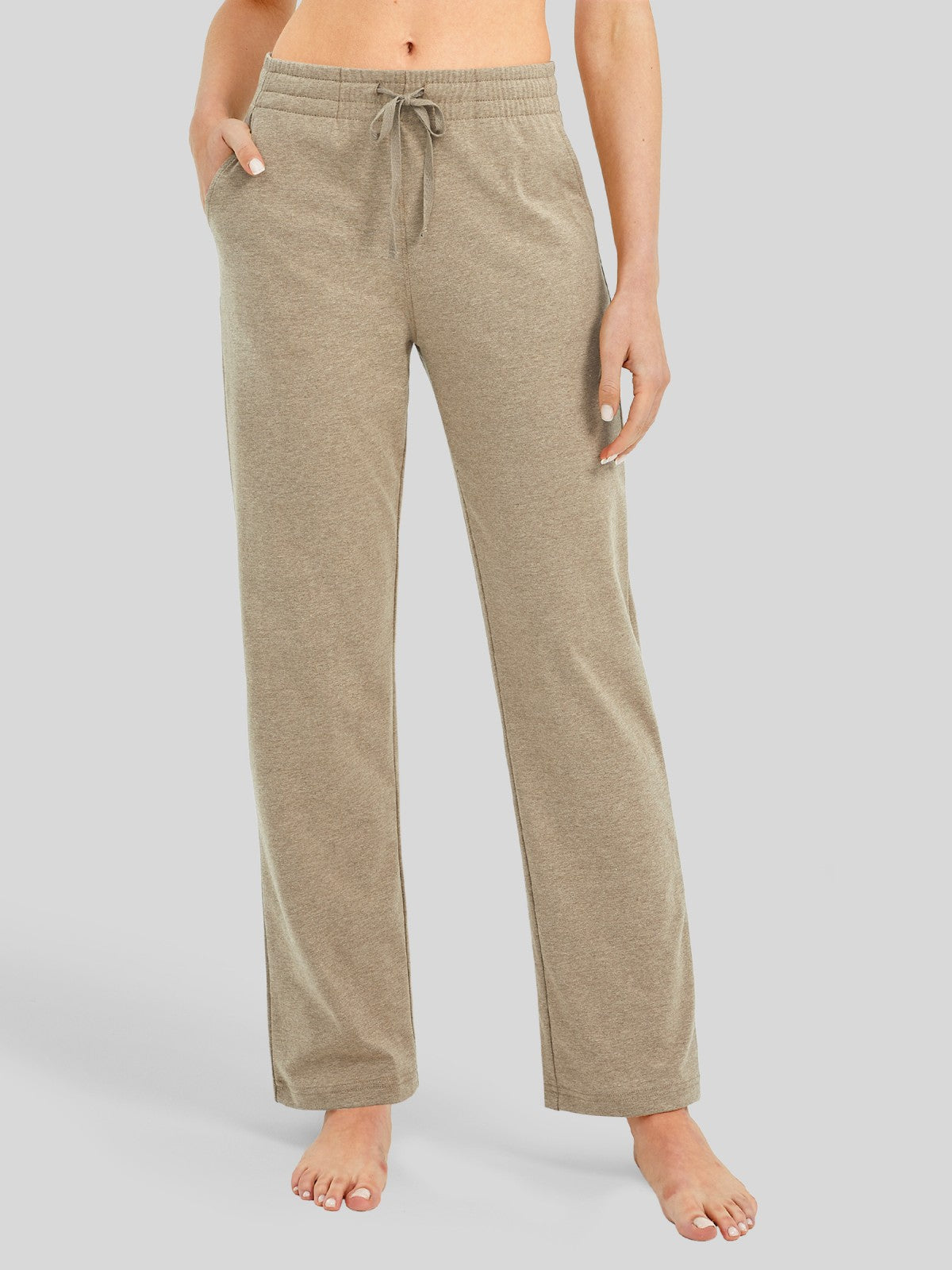 Women's Straight-Leg Cotton Sweatpants