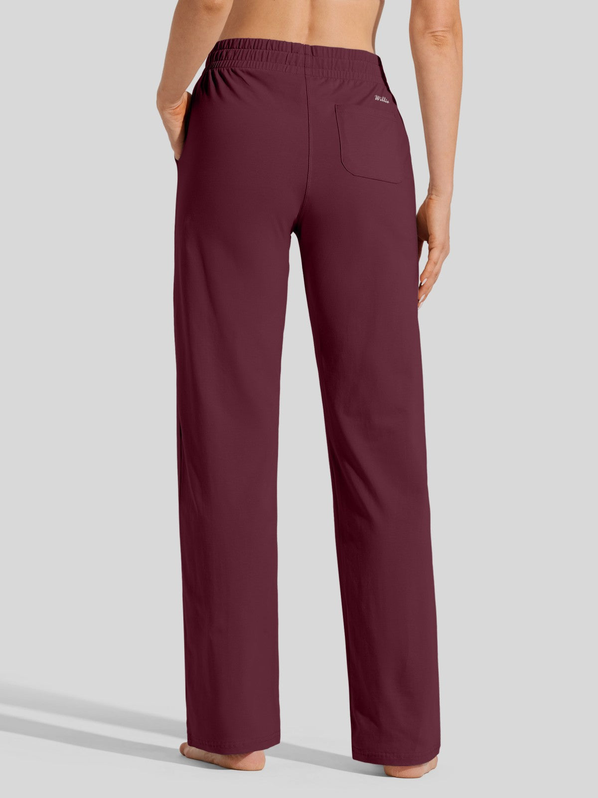 Women's Straight-Leg Cotton Sweatpants