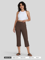 Women's Straight Leg Capris Pants