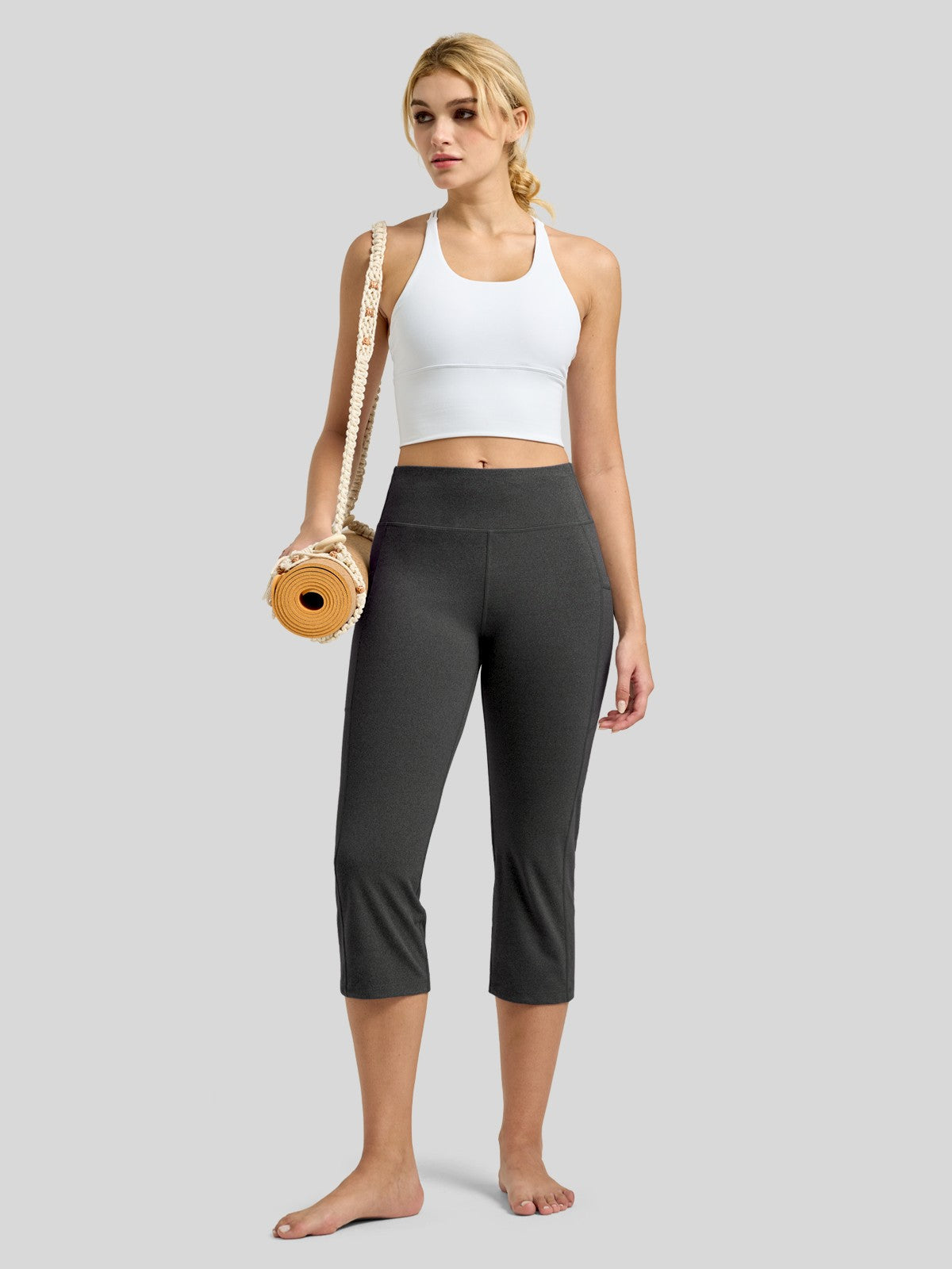 Women's Straight Leg Capris Pants