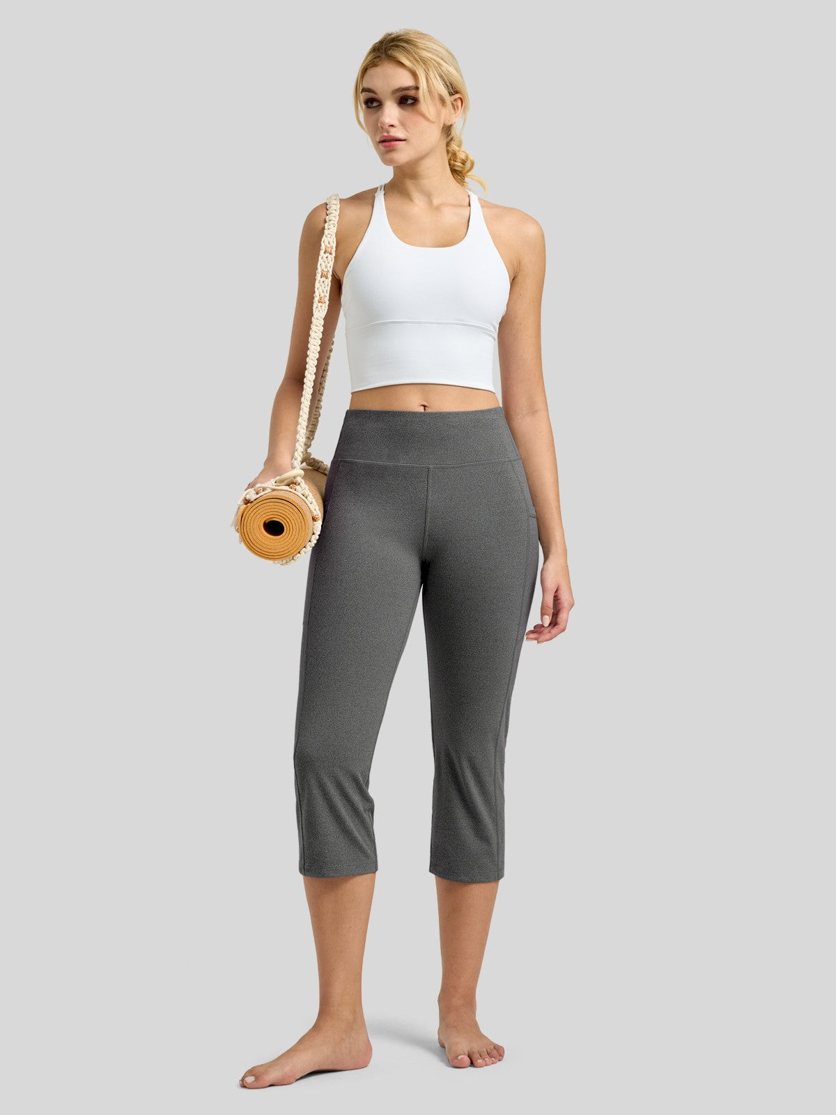Women's Straight Leg Capris Pants