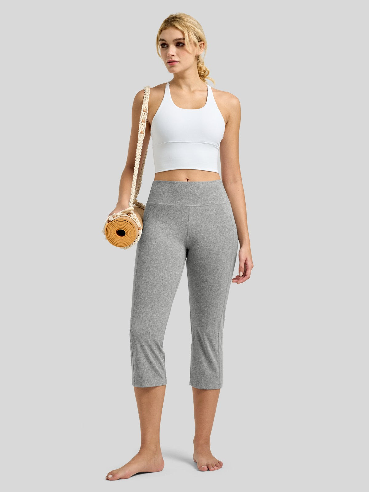 Women's Straight Leg Capris Pants