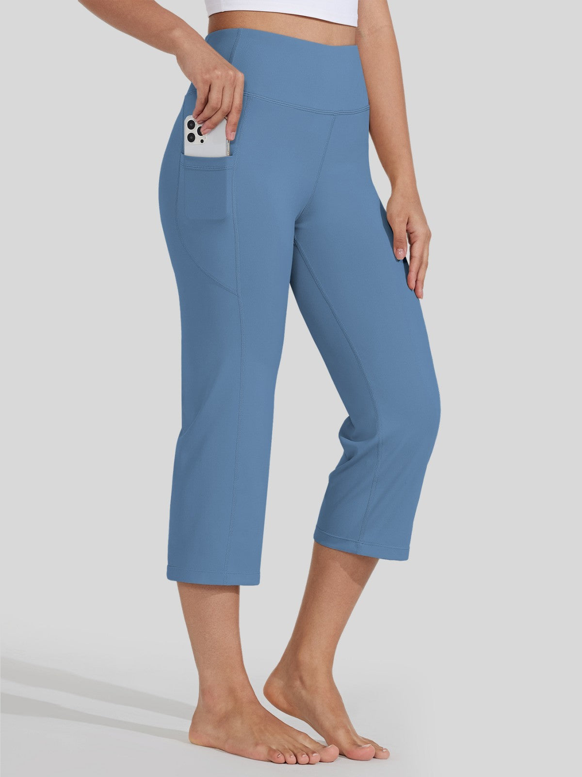 Women's Straight Leg Capris Pants