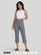 Women's Straight Leg Capris Pants