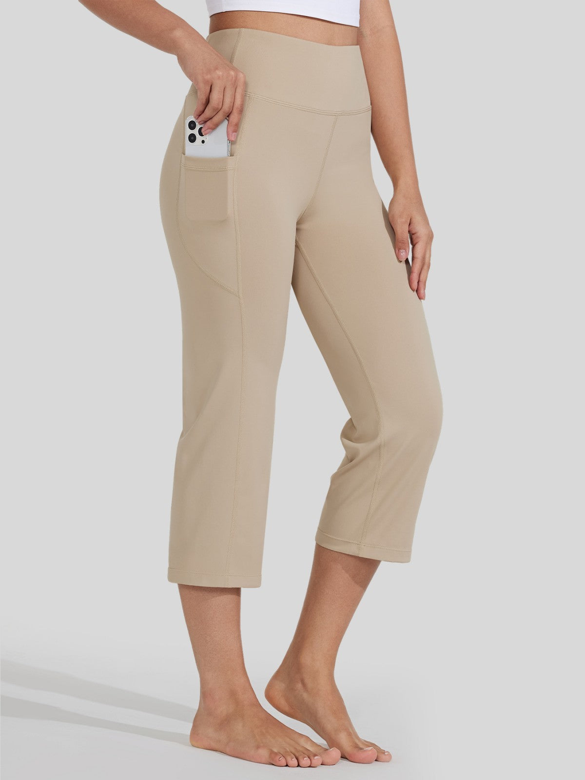 Women's Straight Leg Capris Pants