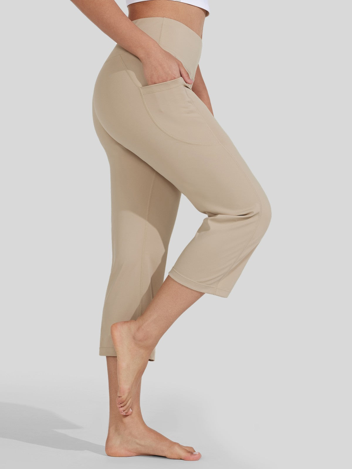 Women's Straight Leg Capris Pants