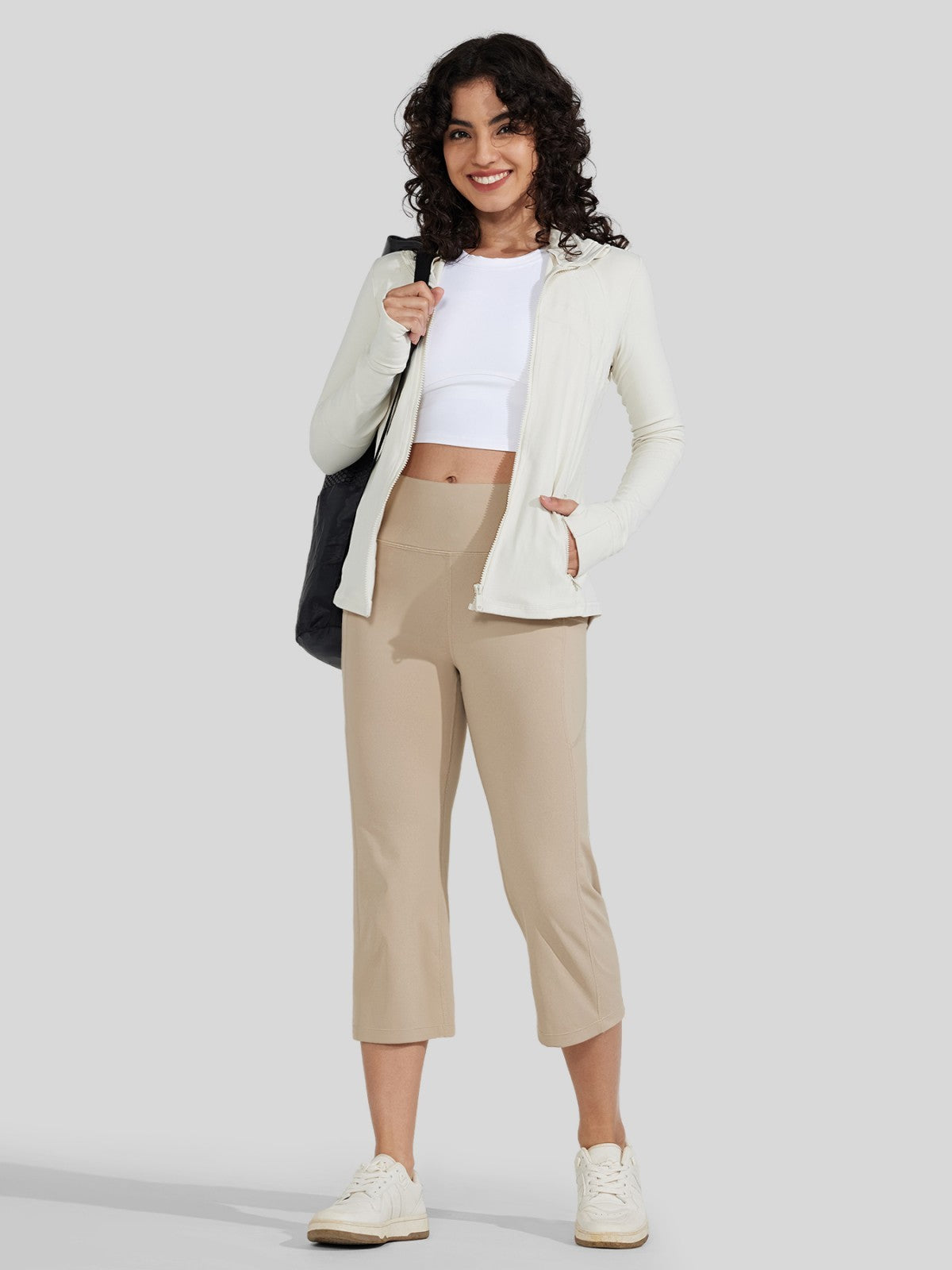 Women's Straight Leg Capris Pants