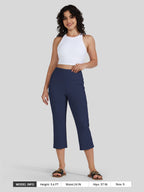 Women's Straight Leg Capris Pants
