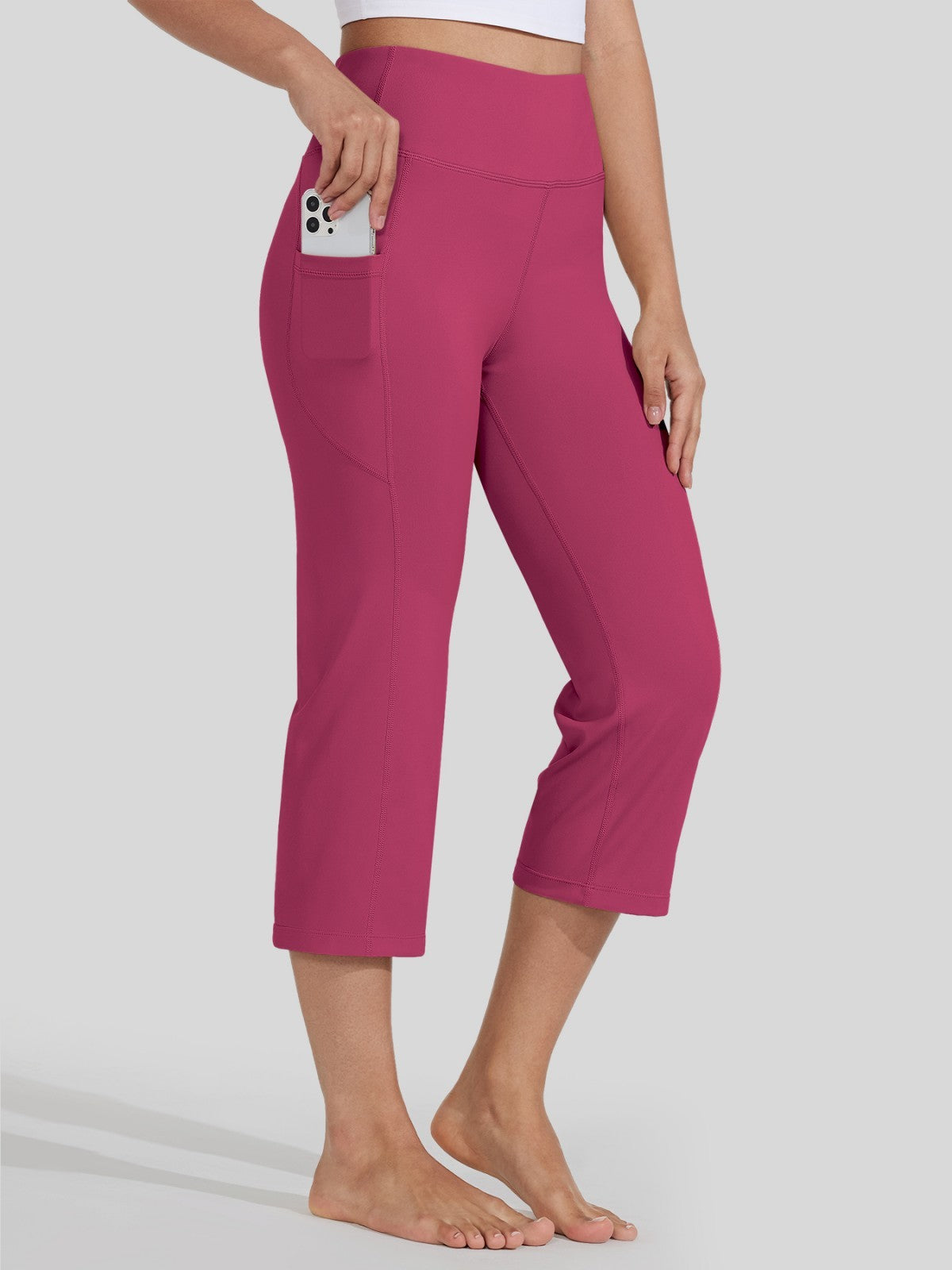 Women's Straight Leg Capris Pants