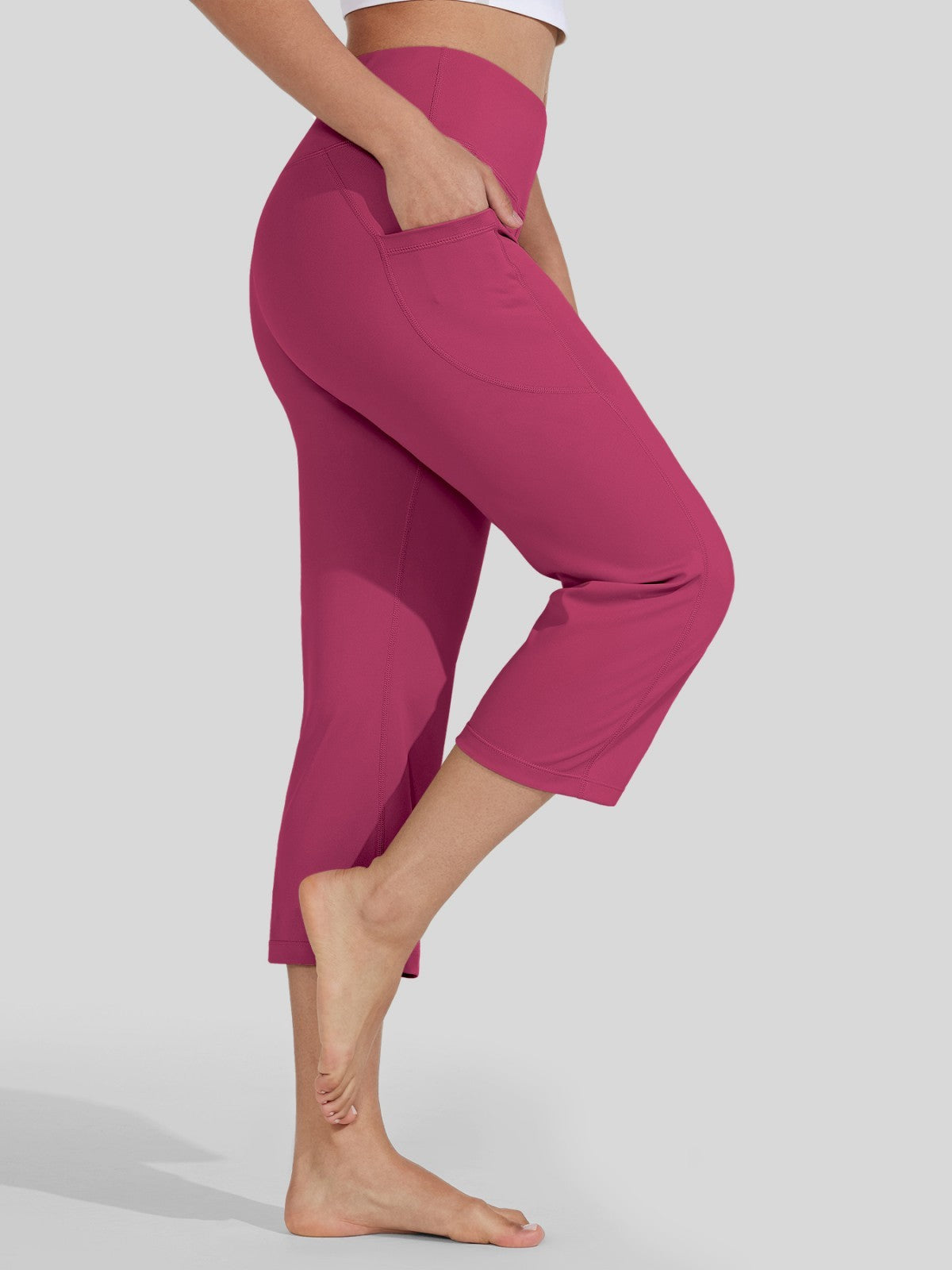 Women's Straight Leg Capris Pants
